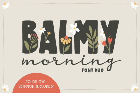 Balmy Morning: A Whimsical Script Font for Charming Campaign Visuals