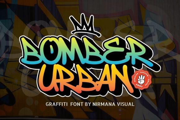 Bomber Urban: A Bold Typeface for Edgy Craft and Product Designs