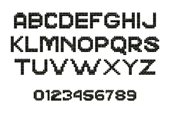 Building Blocks Smart: A Futuristic Display Font for Modern Web Design