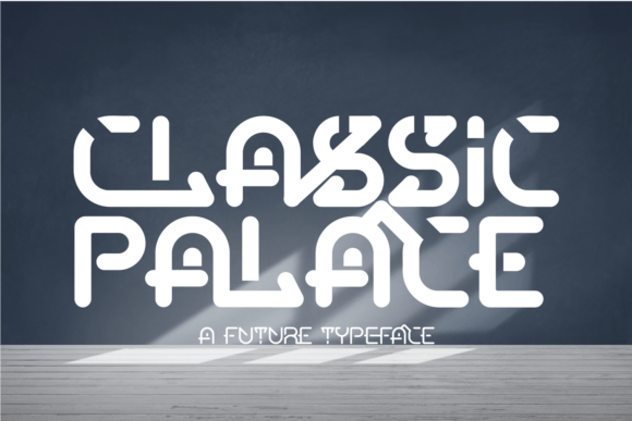 Classic Palace: A Futuristic Display Font for Bold Brand Identities