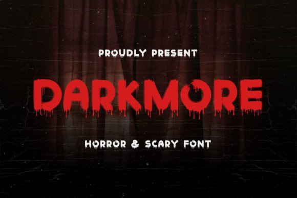 Darkmore Font: Elevating Your Brand with a Spine-Chilling Display Typeface