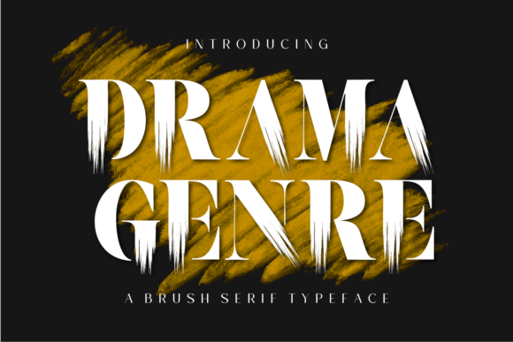 Drama Genre Font: A Bold Choice for Business Branding
