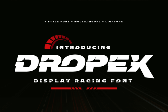 Dropex: A Bold Typeface for Impactful Editorial Design