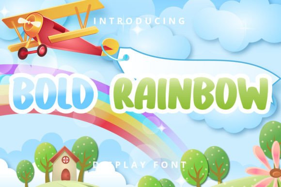 Exploring Bold Rainbow: A Lively Display Font for Editorial Charm