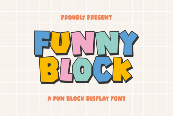 Funny Block: A Playful Display Font That Elevates Brand Personality