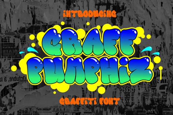 Graff Pumphiz: A Bold Display Font for Modern Web Design Projects