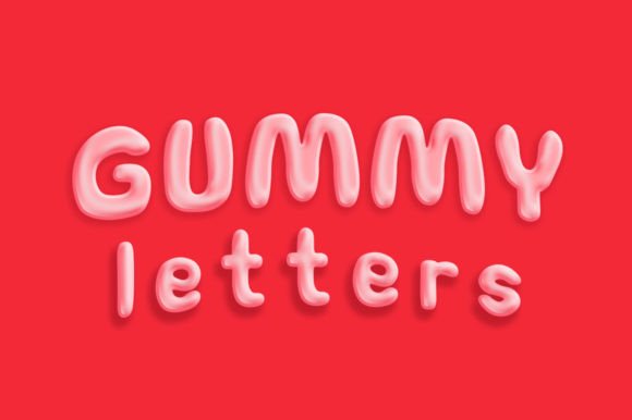Gummy Letter: A Playful Display Font for Modern Web Design Projects