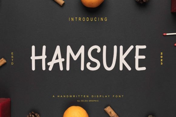 Hamsuke: A Handwritten Font That Elevates Craft and Product Design