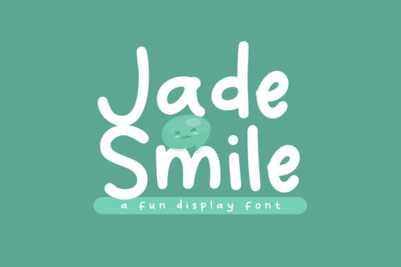 Jade Smile: A Playful Display Font That Elevates Small Business Branding