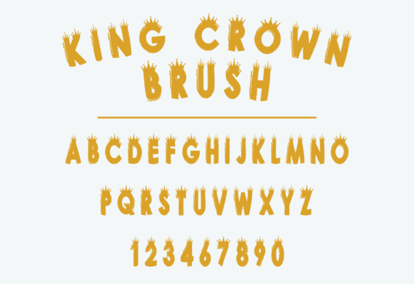 King Crown Brush: A Bold Display Font for High-Impact Campaign Visuals
