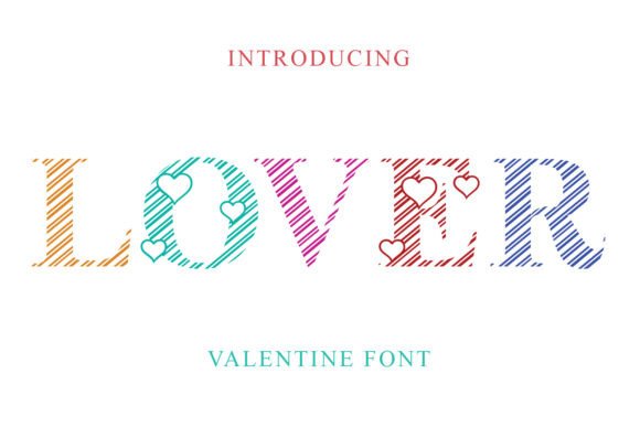 Lover Valentine: A Charming Display Font for Web Designers