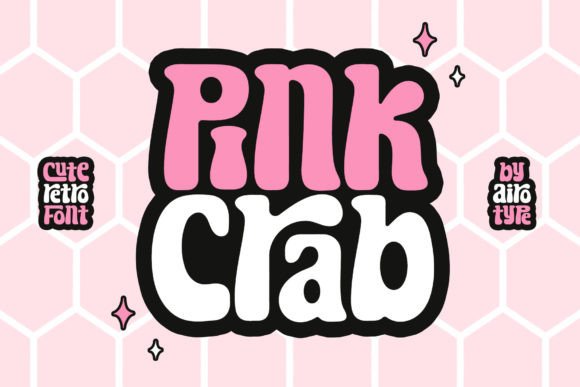 Pink Crab: A Bold Display Font for Impactful Design