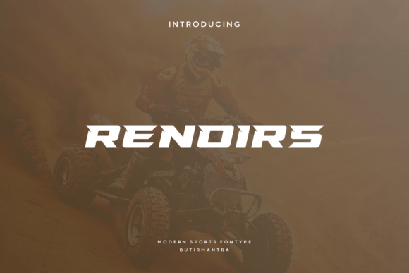 Renoirs: A Sleek Display Font for Modern Web Design