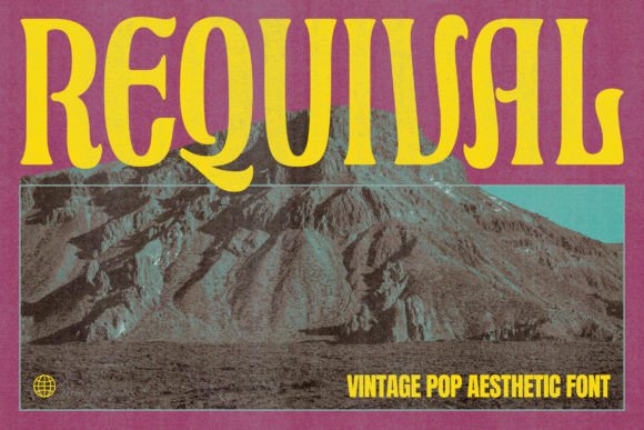 Requival: A Display Font That Brings Vintage Charm to Modern Editorial Design