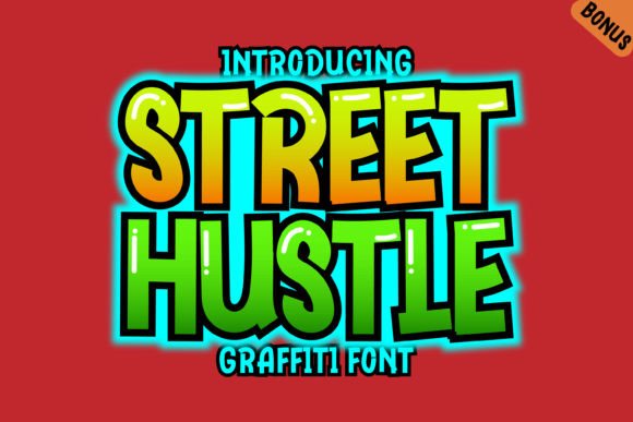 Street Hustle Font: A Bold Typeface for Dynamic Editorial Design