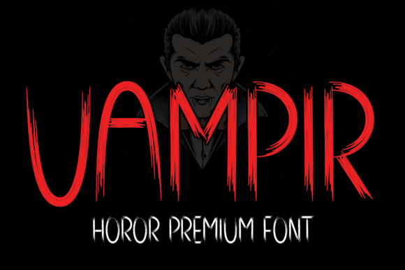 Vampir Font: Crafting Spooky Elegance for Digital Campaigns