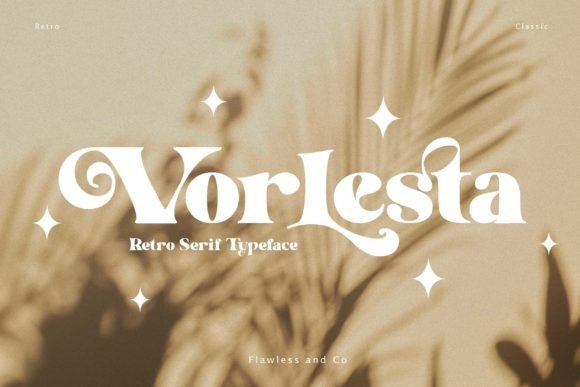 Vorlesta: A Bold Display Font for Modern Editorial Design